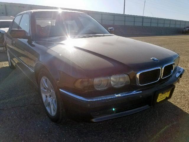 WBAGJ03491DD74546 - 2001 BMW 750 IL BLACK photo 1