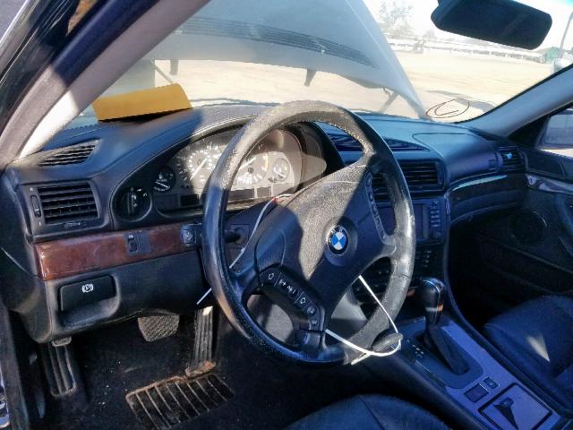 WBAGJ03491DD74546 - 2001 BMW 750 IL BLACK photo 9