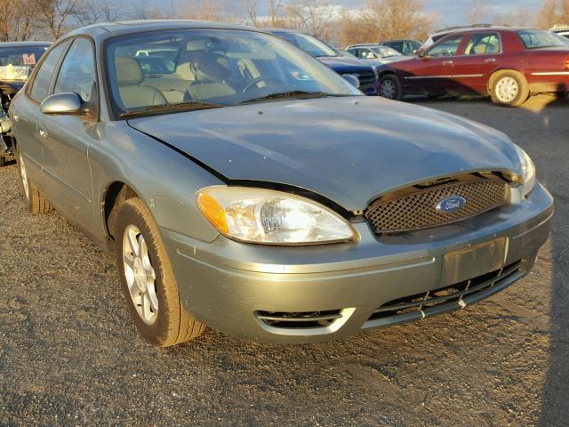 1FAFP56U66A234200 - 2006 FORD TAURUS SEL GREEN photo 1