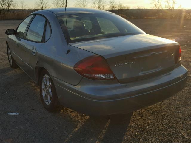 1FAFP56U66A234200 - 2006 FORD TAURUS SEL GREEN photo 3