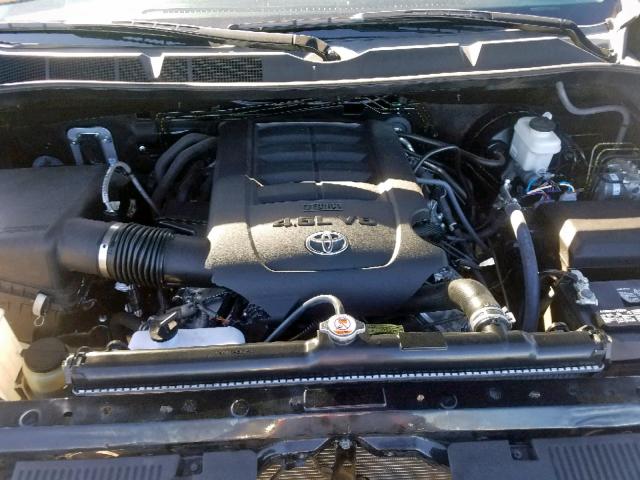 5TFEM5F15JX123955 - 2018 TOYOTA TUNDRA CRE BLACK photo 7