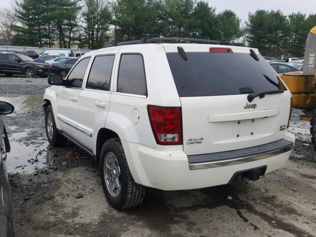 1J8HR58216C311867 - 2006 JEEP GRAND CHER WHITE photo 3