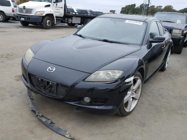 JM1FE173760200660 - 2006 MAZDA RX8 BLACK photo 2