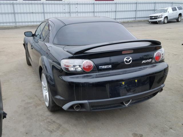 JM1FE173760200660 - 2006 MAZDA RX8 BLACK photo 3