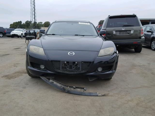 JM1FE173760200660 - 2006 MAZDA RX8 BLACK photo 9