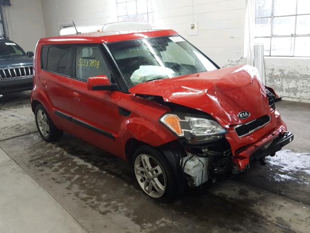 KNDJT2A24A7044454 - 2010 KIA RIO RED photo 1