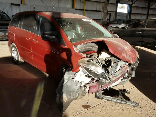 JM1CR293160114559 - 2006 MAZDA 5 RED photo 1