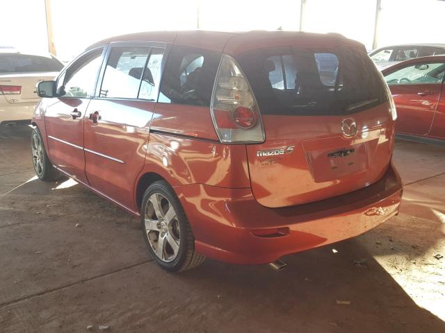 JM1CR293160114559 - 2006 MAZDA 5 RED photo 3