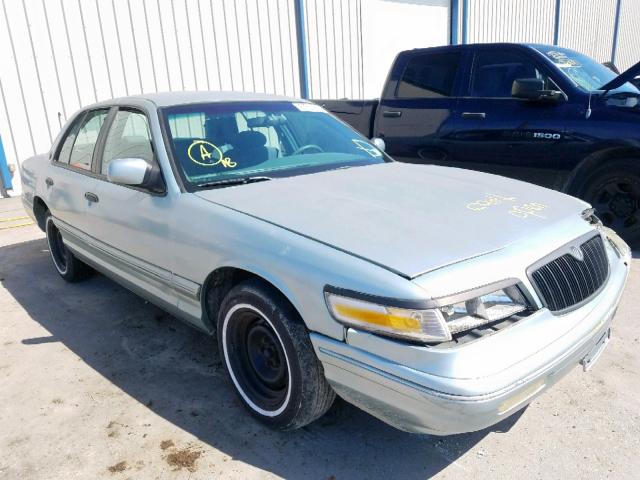 2MELM74W7TX683070 - 1996 MERCURY GRAND MARQ BLUE photo 1