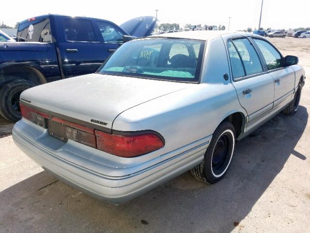 2MELM74W7TX683070 - 1996 MERCURY GRAND MARQ BLUE photo 4