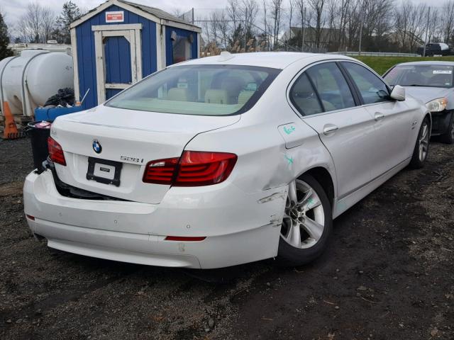 WBAXH5C53CDW08388 - 2012 BMW 528 XI WHITE photo 4