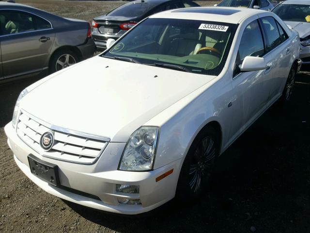 1G6DC67A250180859 - 2005 CADILLAC STS WHITE photo 2