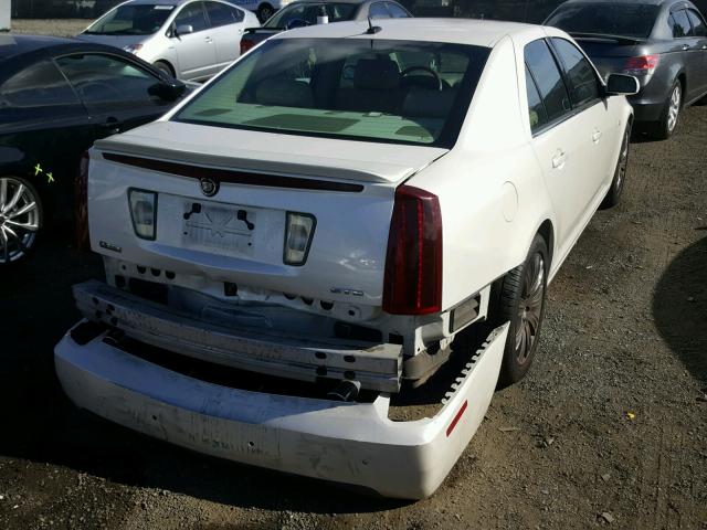1G6DC67A250180859 - 2005 CADILLAC STS WHITE photo 4