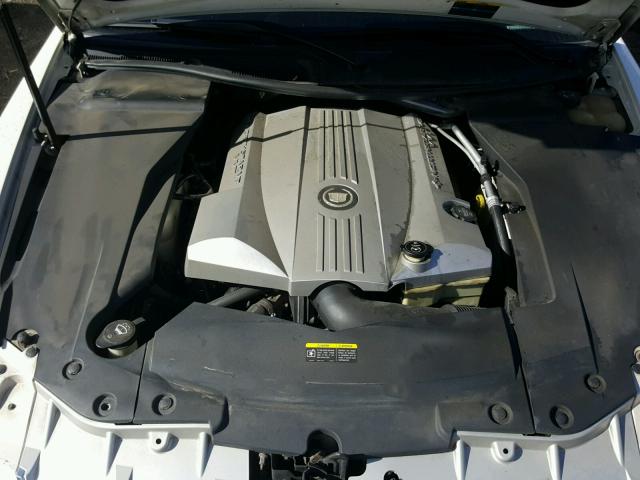 1G6DC67A250180859 - 2005 CADILLAC STS WHITE photo 7