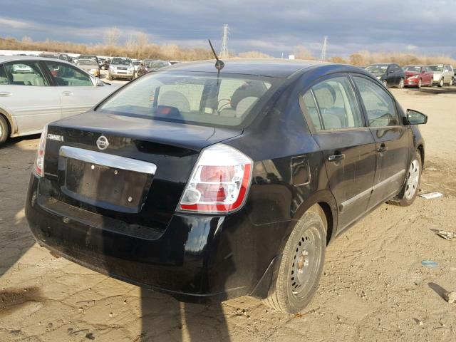 3N1AB6AP8AL696627 - 2010 NISSAN SENTRA 2.0 BLACK photo 4