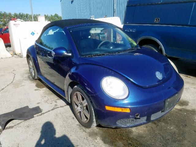 3VWRF31Y76M328658 - 2006 VOLKSWAGEN NEW BEETLE 蓝色 照片 1