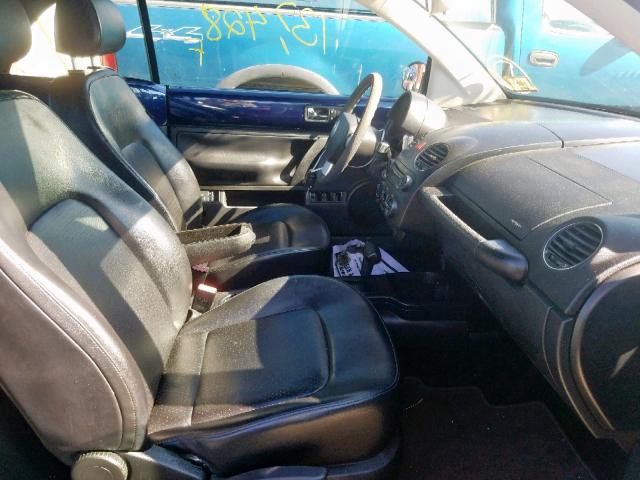 3VWRF31Y76M328658 - 2006 VOLKSWAGEN NEW BEETLE 蓝色 照片 5
