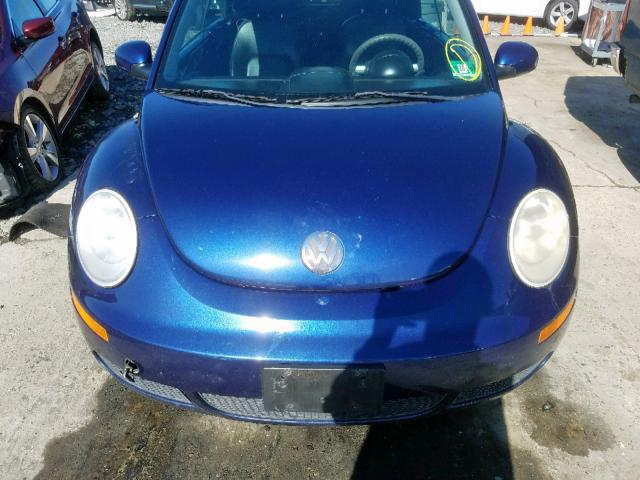 3VWRF31Y76M328658 - 2006 VOLKSWAGEN NEW BEETLE 蓝色 照片 7