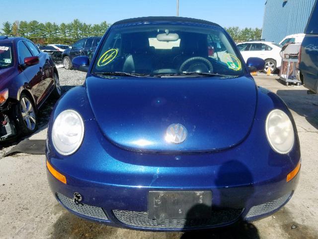 3VWRF31Y76M328658 - 2006 VOLKSWAGEN NEW BEETLE 蓝色 照片 9