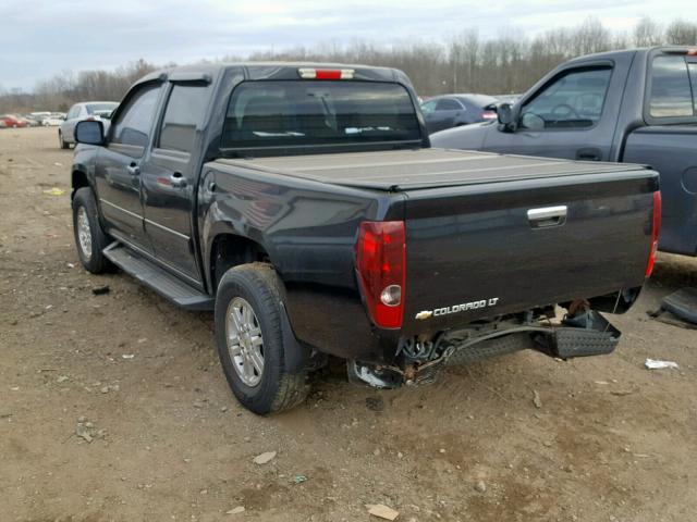 1GCHTCFE4B8110293 - 2011 CHEVROLET COLORADO L BLACK photo 3