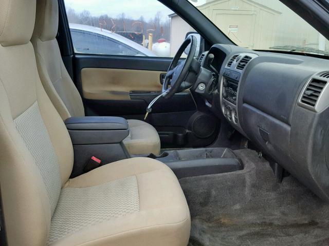 1GCHTCFE4B8110293 - 2011 CHEVROLET COLORADO L BLACK photo 5