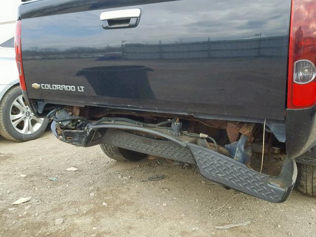 1GCHTCFE4B8110293 - 2011 CHEVROLET COLORADO L BLACK photo 9