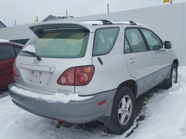 JT6HF10U5Y0158217 - 2000 LEXUS RX 300 SILVER photo 4