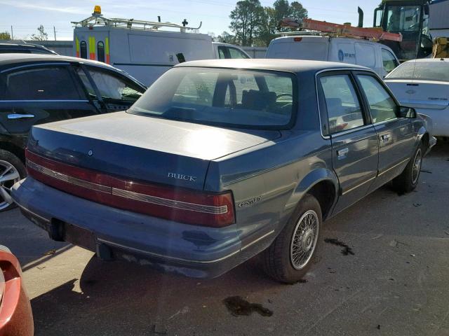 1G4AG55M6R6483363 - 1994 BUICK CENTURY SP GREEN photo 4