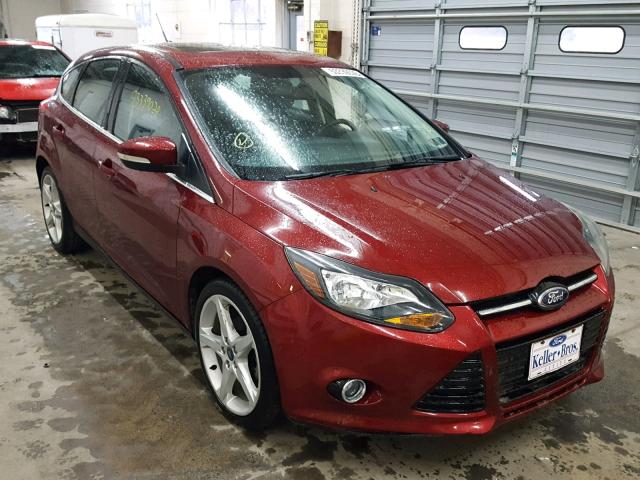 1FADP3N20DL231421 - 2013 FORD FOCUS TITA BURGUNDY photo 1