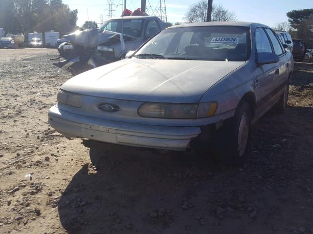 1FACP52U0PA312268 - 1993 FORD TAURUS GL BLUE photo 2