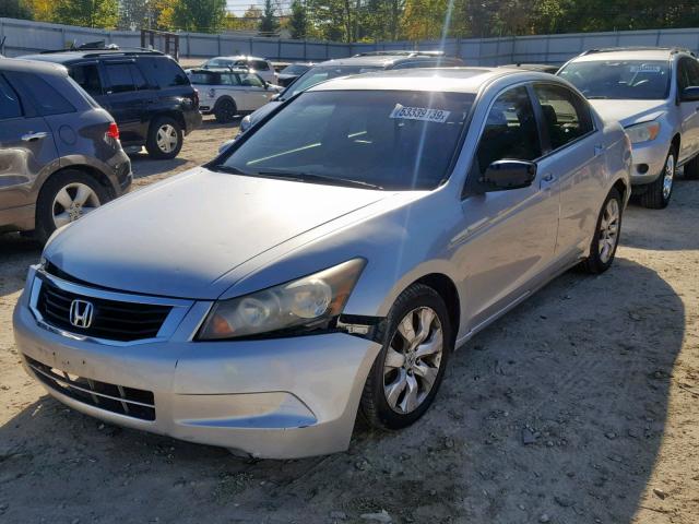 1HGCP26869A077613 - 2009 HONDA ACCORD EXL SILVER photo 2