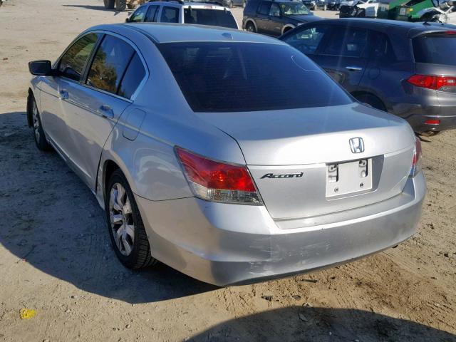 1HGCP26869A077613 - 2009 HONDA ACCORD EXL SILVER photo 3