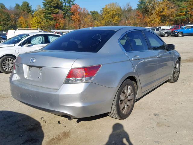 1HGCP26869A077613 - 2009 HONDA ACCORD EXL SILVER photo 4