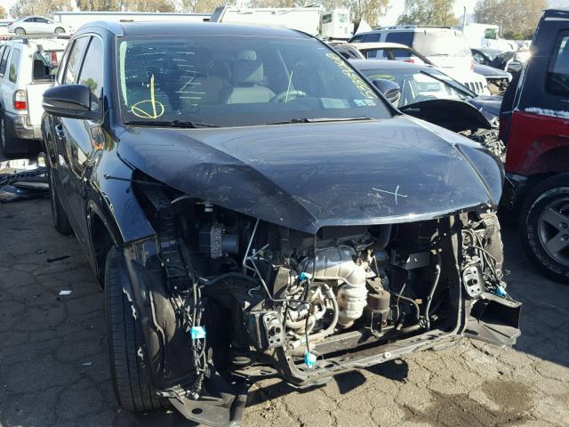 5TDJKRFH0FS110911 - 2015 TOYOTA HIGHLANDER BLACK photo 1