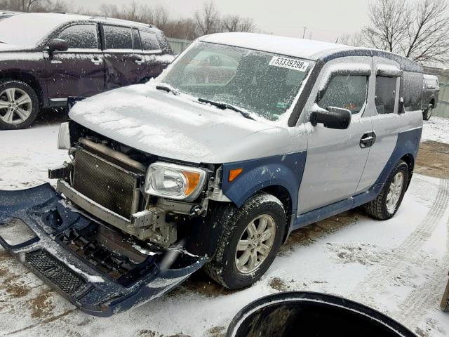 5J6YH28636L007171 - 2006 HONDA ELEMENT EX TWO TONE photo 2