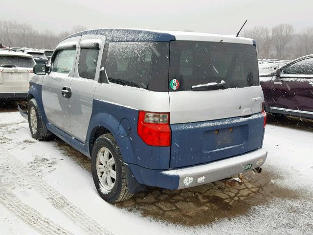 5J6YH28636L007171 - 2006 HONDA ELEMENT EX TWO TONE photo 3