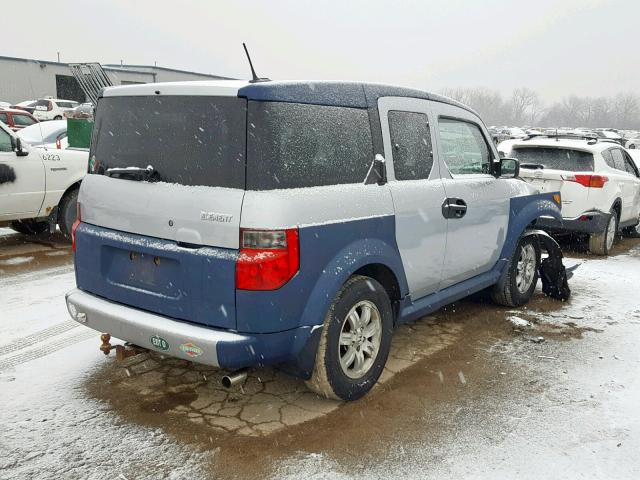 5J6YH28636L007171 - 2006 HONDA ELEMENT EX TWO TONE photo 4