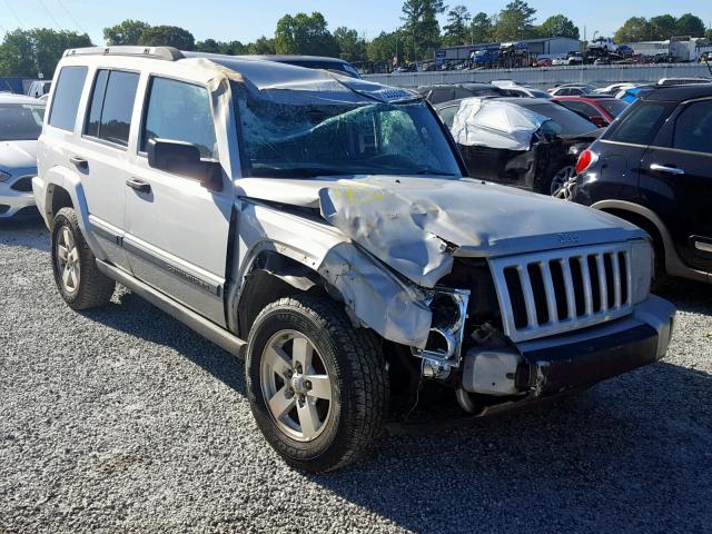 1J8HH48K26C204405 - 2006 JEEP COMMANDER 银色 照片 1