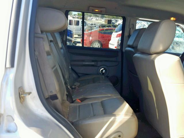 1J8HH48K26C204405 - 2006 JEEP COMMANDER 银色 照片 6