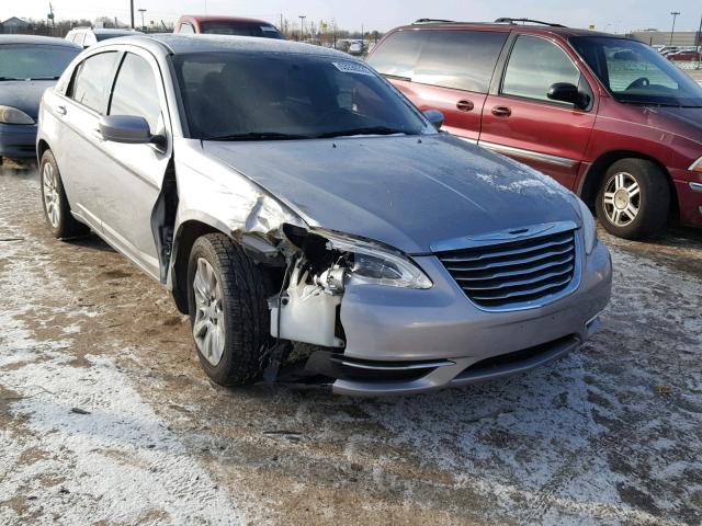 1C3CCBAB6EN214036 - 2014 CHRYSLER 200 LX SILVER photo 1