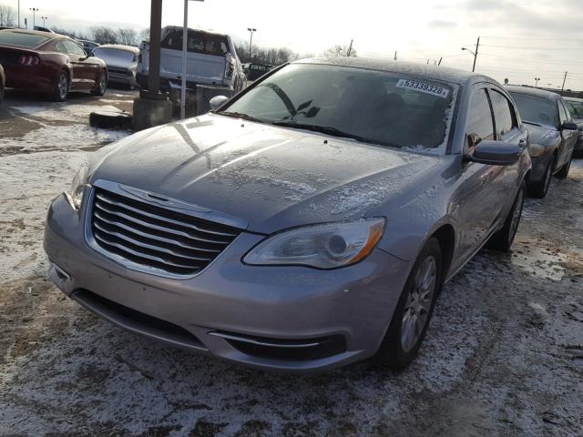 1C3CCBAB6EN214036 - 2014 CHRYSLER 200 LX SILVER photo 2