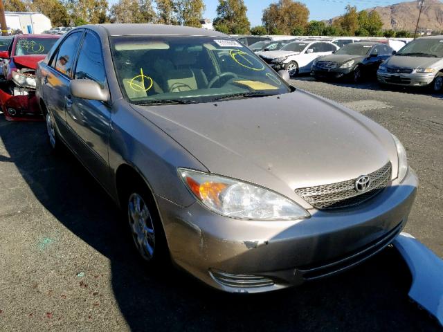 4T1BE32K94U794775 - 2004 TOYOTA CAMRY LE GOLD photo 1