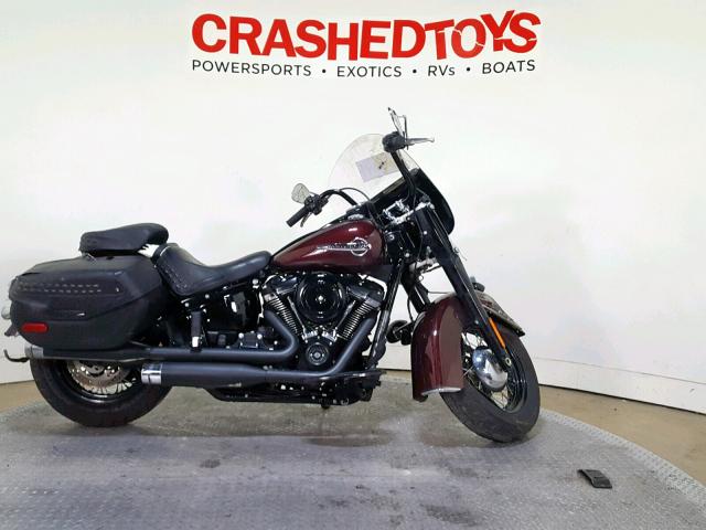 1HD1YAJ13JC029050 - 2018 HARLEY-DAVIDSON FLHC HERIT RED photo 1