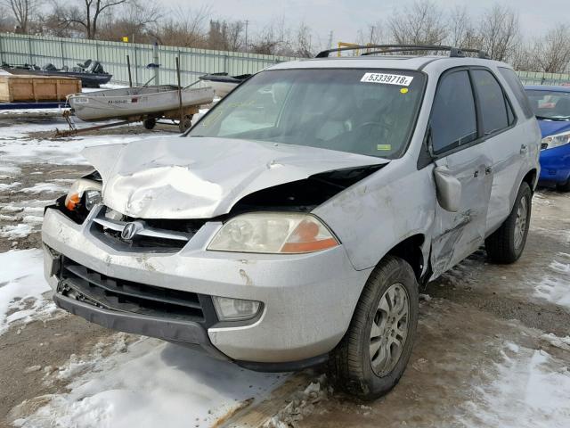 2HNYD18883H515068 - 2003 ACURA MDX TOURIN SILVER photo 2