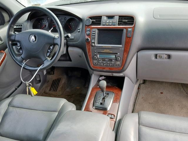 2HNYD18883H515068 - 2003 ACURA MDX TOURIN SILVER photo 9