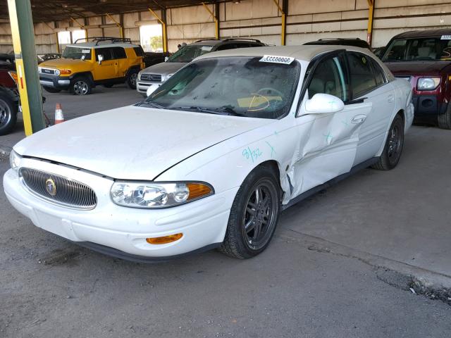 1G4HR54K43U260461 - 2003 BUICK LESABRE LI WHITE photo 2