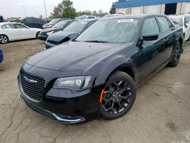 2C3CCAGG2KH648536 - 2019 CHRYSLER 300 S BLACK photo 2