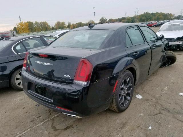 2C3CCAGG2KH648536 - 2019 CHRYSLER 300 S BLACK photo 4