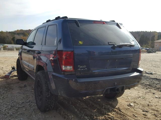 1J8HR48P19C557263 - 2009 JEEP GRAND CHER BLUE photo 3