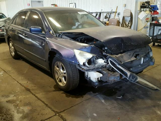 1HGCM56336A145599 - 2006 HONDA ACCORD SE BLUE photo 1